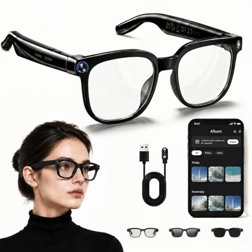 AI Smart Glasses with Camera and Audio for Travel & Meetings - image 1