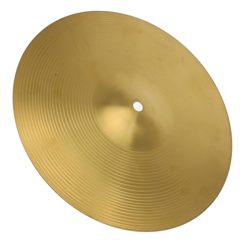 SUPVOX Set Professional Jazz Drum Cymbal Replacement for Drummers and Percussionists Lightweight Portable Design for Easy Storage and Convenient Repairs for Beginners and Instrument