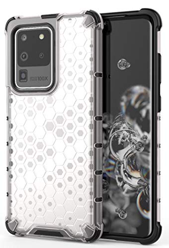 Image of Glasgow | for Samsung Galaxy S20 Ultra Back Case Cover for Samsung Galaxy S20 Ultra with 4 Bumper Corners and Military Grade Protection - Transparent