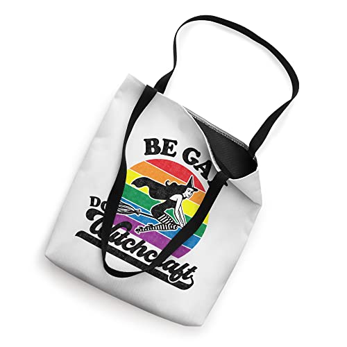 Gay Lesbian Pagan Pride Witch Be Gay Do Witchcraft Tote Bag miniatura 2