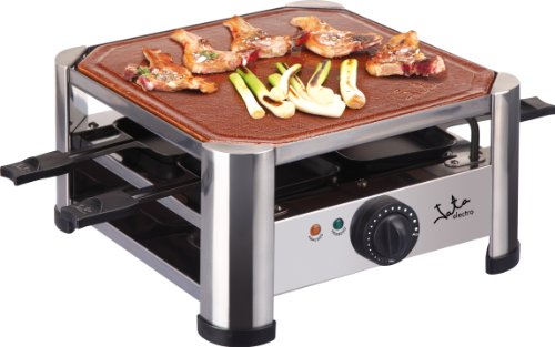 Jata GT402 Terracotta Raclette-Grill für 4 Personen – Bild 3