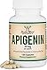 Apigenin Supplement - 50mg per Capsule, 120 Count (Powerful Bioflavonoid Found in Chamomile Tea for Relaxation, Nighttime, and Mood) Manufactured and Tested in The USA, by Double Wood Supplements