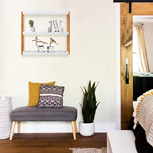 Mensola da parete per bagno, da cucina, sottile