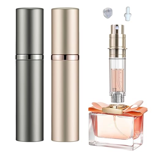 Wekuw 2 PCS Atomizador Perfume 5ml