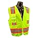 Radians SV6GS Green Solid/Mesh Two Tone Vest, Small