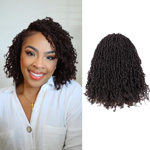 GIX Yanky Twist Crochet Hair - 10 Inch 8 Packs