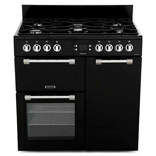Leisure CK90F232 Black Freestanding 90 Centimeter Duel Fuel Range Cooker