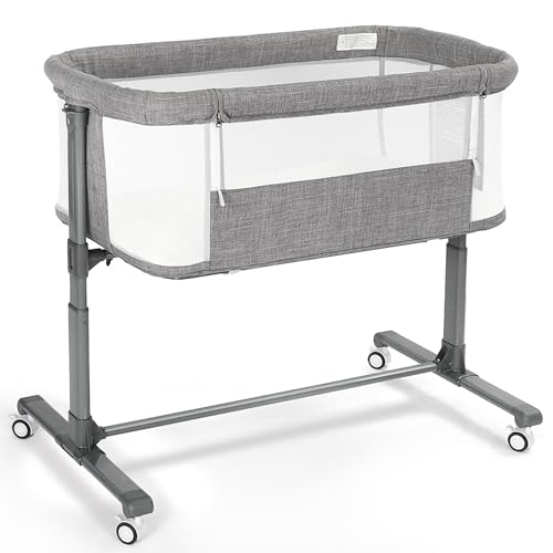 Todecare Baby Bassinet Bedside Sleeper, Portable Baby Bassinet for Newborn,