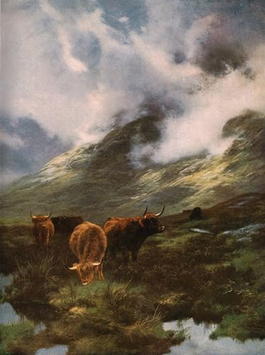 Póster de lienzo la Testa del Glen de Peter Graham para paredes de salones modernos