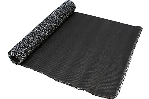 GDWorld Magic Clean Schmutzfangmatte Fußmatte 70 cm Schwarz-Weiss
