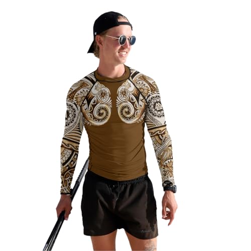 Viking BJJ Ranked Full Sleeve Compression Rash Guards Shirt Perfect for Jiu Jitsu MMA, or Any Gym Workout4