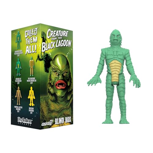 Image of Super7 Creature from the Black Lagoon Blind Box Flat - (12 Pack) 3.75 inch Universal Monsters Action Figures - Classic Horror Movie Collectibles and Retro Toys