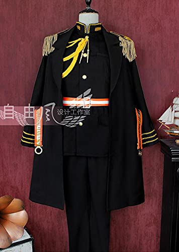 Amazon.co.jp: 衣舞cos Axis powers ヘタリア 日本本田菊 軍服コスプレ
