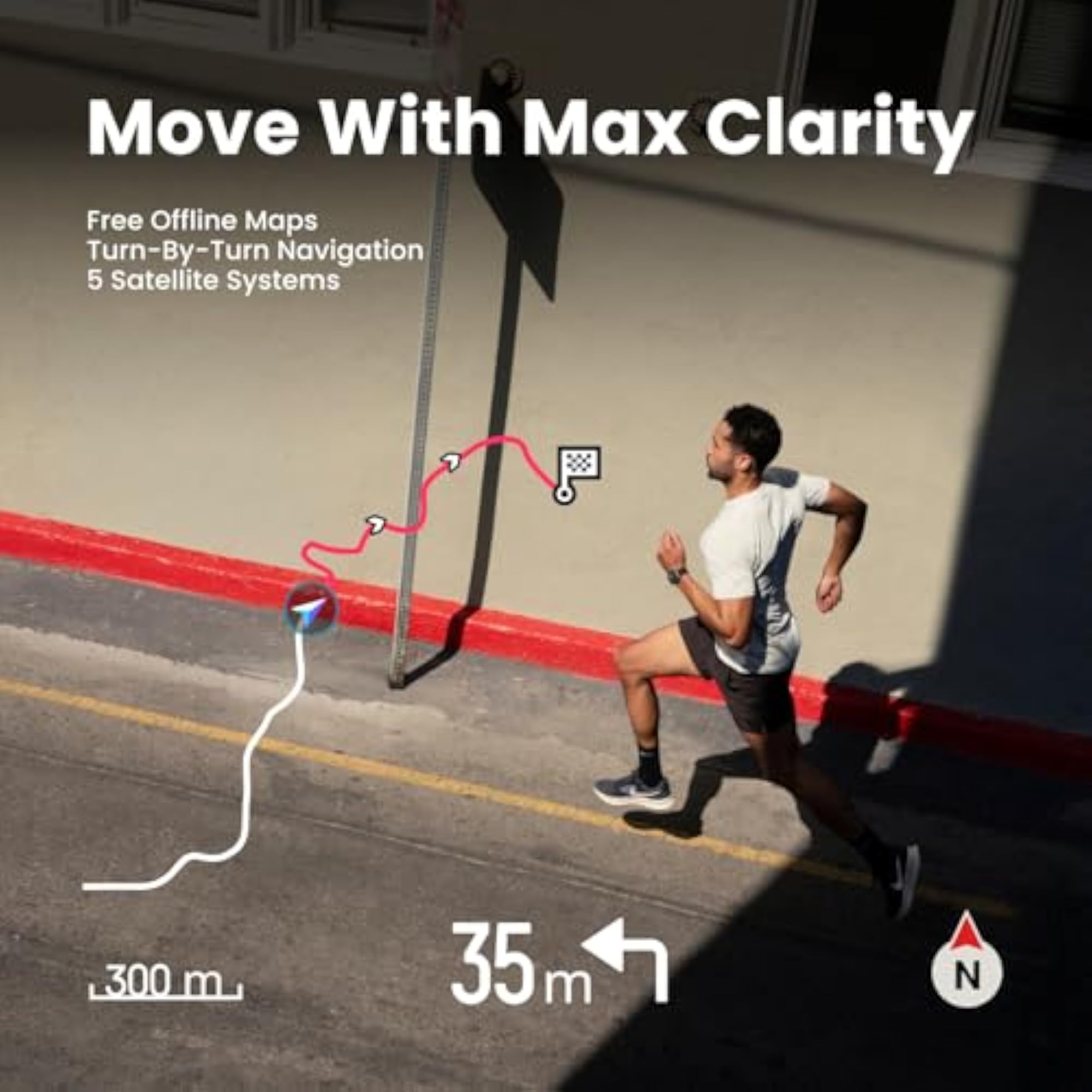 Bip Max Smartwatch with AMOLED Display