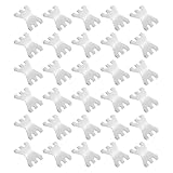 TOVINANNA 50 Stück Metall Fixierclips mit Sechs klauen design für Elastische Verbände und Kompressionsbandagen Praktische Verbandverschluss schnallen für Zuhause und Sport Vielseitige
