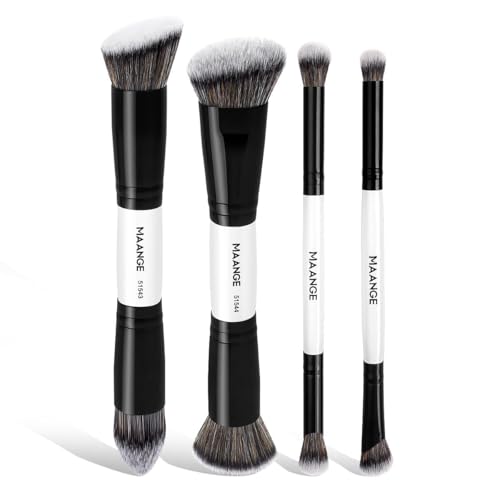MAANGE 4 PCS Foundation Contour Conceal Brush Set