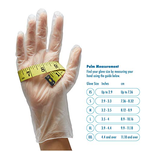 Disposable Vinyl Gloves Powder Free Latex Free Allergy Free Multi