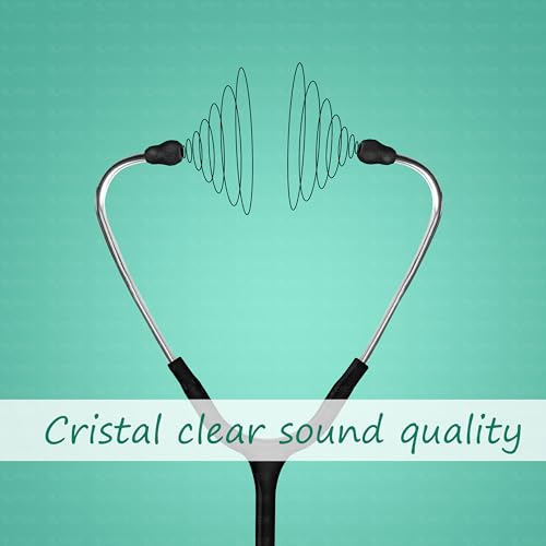 Image of OTICA Pediatric Stethoscope - Dual-Head Stainless Steel Chestpiece with Tunable Diaphragms, 29 inch Tube, Soft Ear Tips - Medical Stethoscope for Children, Infants & Neonatal Use (Pink)