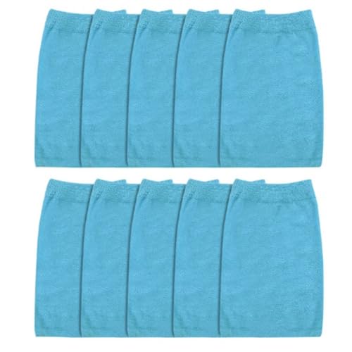 Kissmii 10 Piezas Filtro Skimmer para Piscina Calcetín Skimmer para Piscina Cestas de Filtro Reutilizables Limpiador de Red Equipo de Limpieza para Piscinas
