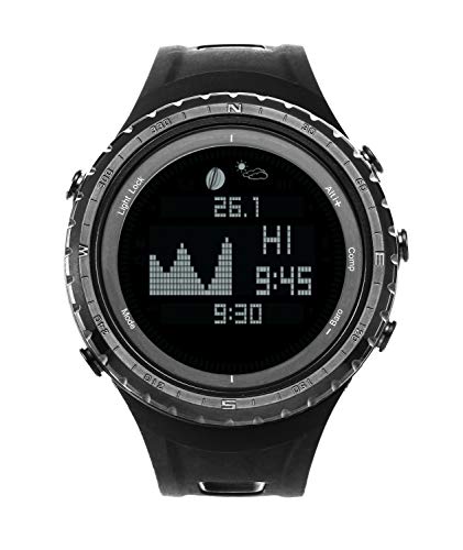 Generic Sunroad FR830 5ATM Waterproof Fishing Watch with Tide Time, Compass, Altimeter, Barometer