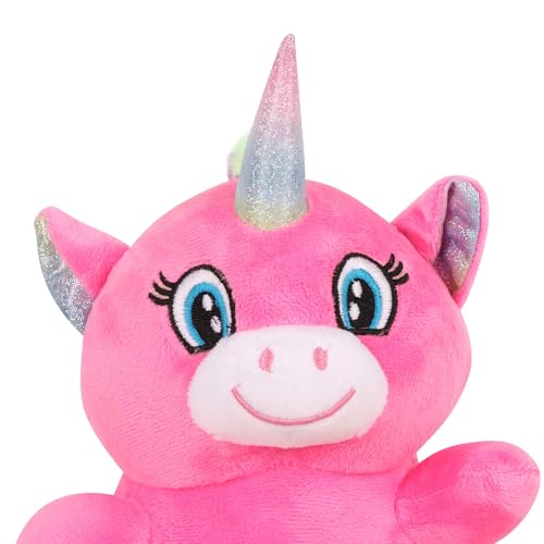 Image of DearJoy Sitting Unicorn | Pink - 28 cm