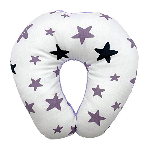 Oreiller de voyage pour enfants Oreiller de cou en forme de U Coussin de soutien du menton et du cou pour avion Train Voyage Super doux oreiller confortable pour les enfants Cover