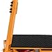 OrangeA Industrial Machinery Mover 13200Lbs Capacity Machinery Mover Skates 4 Rollers 180 Degree Rotation Machinery Mover Dolly with 39 Inch Push Rod (6T with Bar/ 180° Rotation)