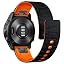 Black/Orange