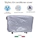 Funda Aire Acondicionado Exterior,Funda Para Aire Acondicionado, Cubierta Exterior Protectora Antirresbaladiza Impermeable...
