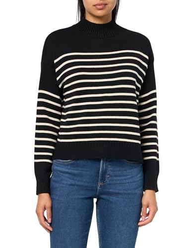 Nautica Women's Long Sleeve Pullover Mockneck Sweater