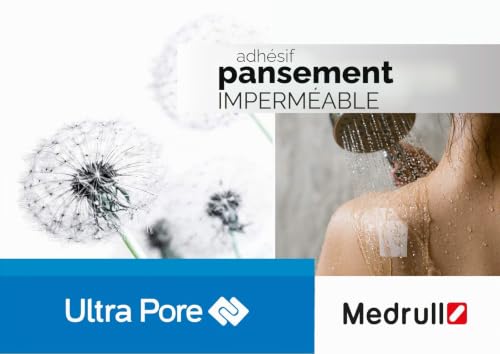 Medrull ULTRA PORE - Stérile et imperméable pansement - Taille du pansement – 15cm x 9cm - Taille du carré de coton – 5cm x 9cm - 25 pièces stériles - Pansements emballés individuellement – vue 8