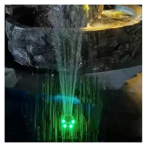 Pompe à eau solaire 3.8W submersible avec éclairage LED et jet d'eau