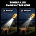 Antibell für Hunde Ultraschall Ferntrainer,40-50 Fuß Antibell Ultraschall Gerät,LED Taschenlampe Modus,Geeignet für kleine, mittelgroße und große Hunde