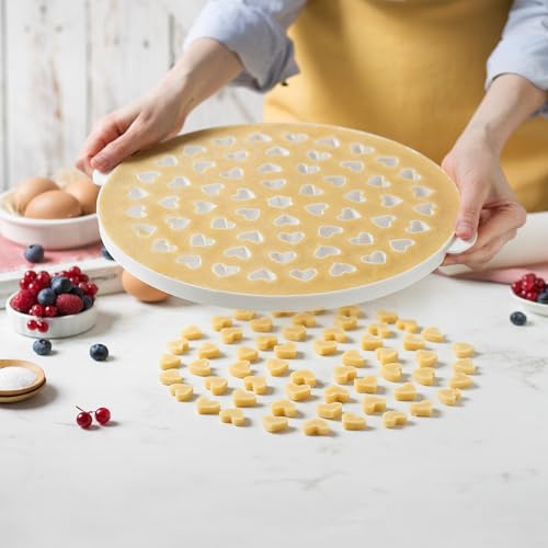 Decora Gitter Ausstecher Herzen, Kunststoff, weiß, 30 cm Kuchen – Ansicht 6
