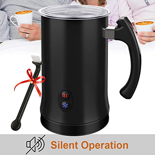 Milk Frother, Electric Milk Frother & Steamer for Latte, Cappuccino, Hot Chocolate, Automatic