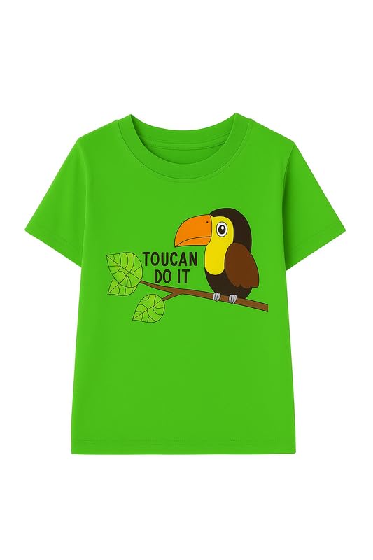 Image of Trendy Printed Cotton Blend Half Sleeve T-Shirt for Boys - Pack of 2