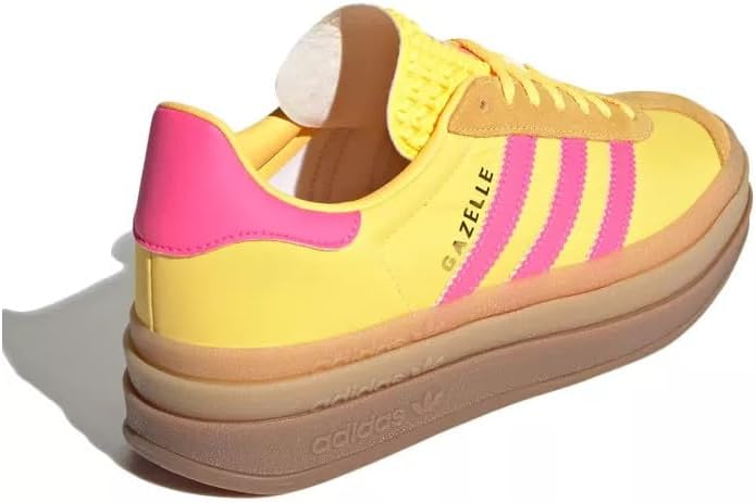adidas Gazelle Bold Womens Sneaker (Spark Lucid Pink, IG4387, 6) - Image 5