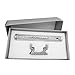 RUMIUSE silver scroll holder with stand for wedding decoration, metal Brackets birth certificate holder for baby keepsake gift, silver poster storage tube, graduation diploma scroll case display stand
