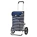 Produktbild Andersen Shopper Royal mit 3-Speichenrad Alu klappbar mit Rad Ø 25cm und 41 Liter Tasche Mia blau