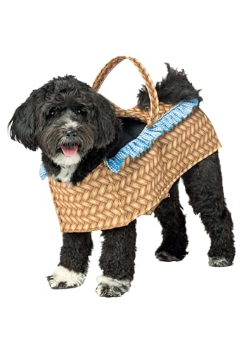 Rasta Imposta Doggie in a Basket Dog Costume - MD