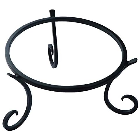 Kesywale Kugelständer aus Metall für 25,4 oder 30,5 cm große Gartenkugeln und Cover