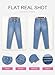 SHEWIN High Waisted Jeans for Women Fall Fashion 2026 Stretchy Skinny Jeans Trendy Buttons Full Length Denim Pants with Pockets Myosotis Size 10