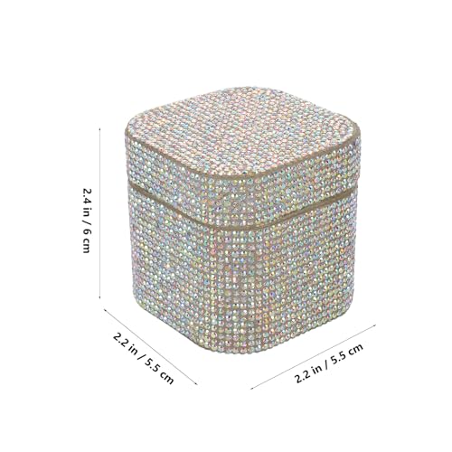 Taza de vidrio para limpieza de pinceles de manicura miniatura 2