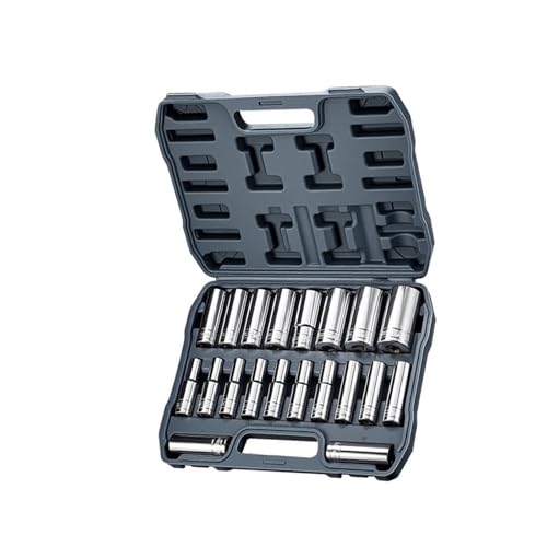 Juego de dados combinado 1/2 pulg, 20 piezas 8-32mm