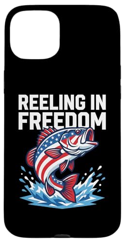 Reeling In Freedom �����I�Ȓނ�ނ�ނ�ƃx�C�g �X�}�z�P�[�X iPhone 15 Plus �p