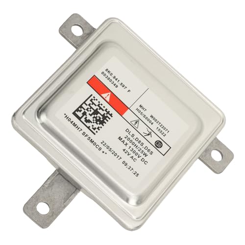 Tomvorks Módulo de Control de Faros de Xenón Cayman, Balastro Estabilizador para D1S, Base de Bombilla D1R, Pieza n.° 8K0941597F, Garantiza Funcionamiento Adecuado