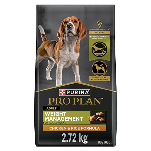 Purina Pro Plan Weight Management Dry Dog Food, Shredded Blend Chicken - 2.72 kg Bag image 5