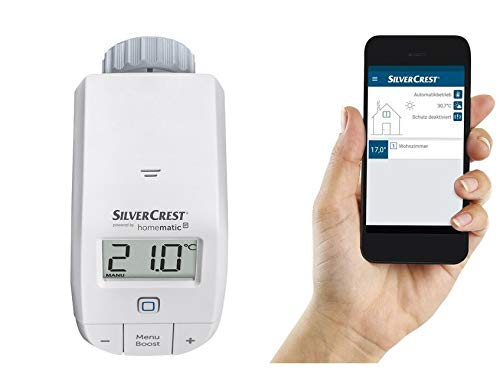 Preisvergleich Produktbild Smart Home Heizkörperthermostat Heizkörper Thermostat Energiesparregler mit kostenloser Smartphone App Homematic