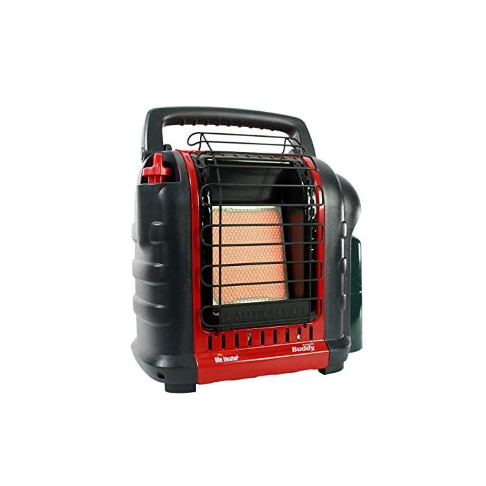RedBlack Mr Heater F232000 MH9BX Buddy 4,0009,000BTU IndoorSafe Portable Propane Radiant