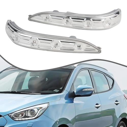Luces de espejo retrovisor para solucionar intermitentes rotos en Hyundai Tucson e IX35 2